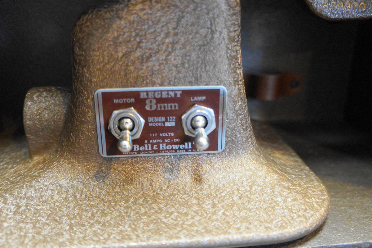 Bell & Howell Filmo Regent Design 122 Model L 8mm Film Projector in Case 1930s