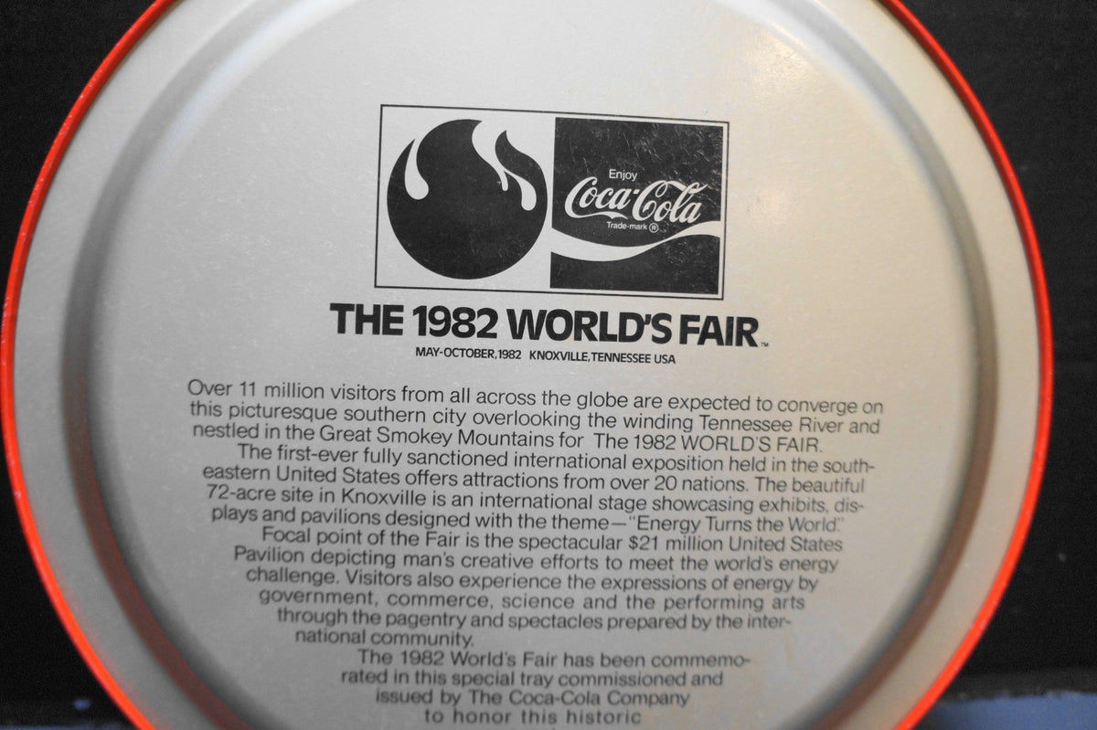 Coca-Cola 1982 World's Fair Tray