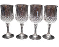Longchamp Crystal Wine Glasses 6 1/2 IN Set of 4 Cristal d/Arques France