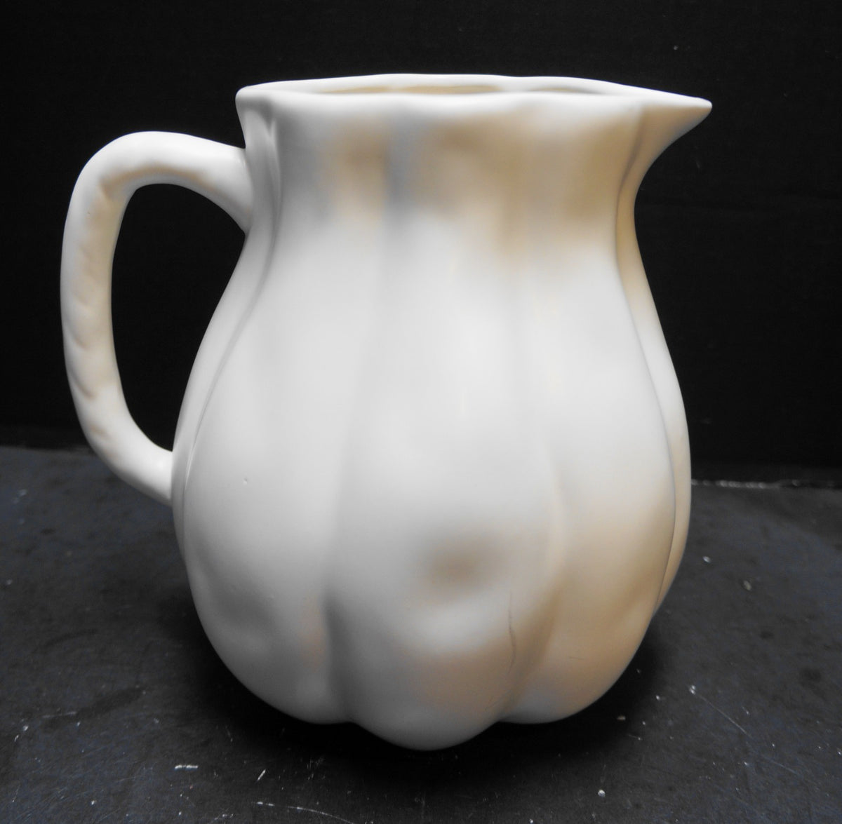 Rae Dunn Enjoy Pumpkin Shaped Pitcher 2020 Magenta Farmhouse