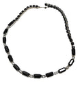 Black Clear Rhinestone Choker Necklace