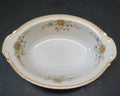 National China Patricia Porcelain Oval Vegetable Bowl 1930s