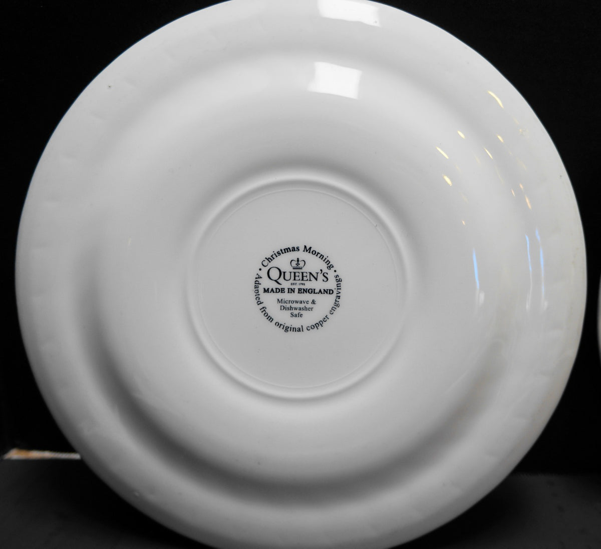 Queens Christmas Morning Dinner Plates Set of 3