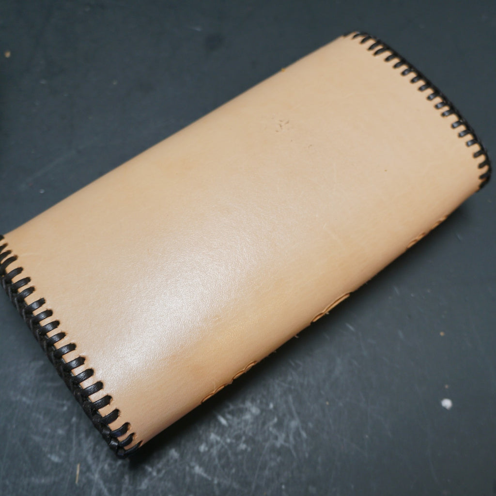 Hand Tooled Leather Light Brown Purse Monkey Palm Tree With Wallet