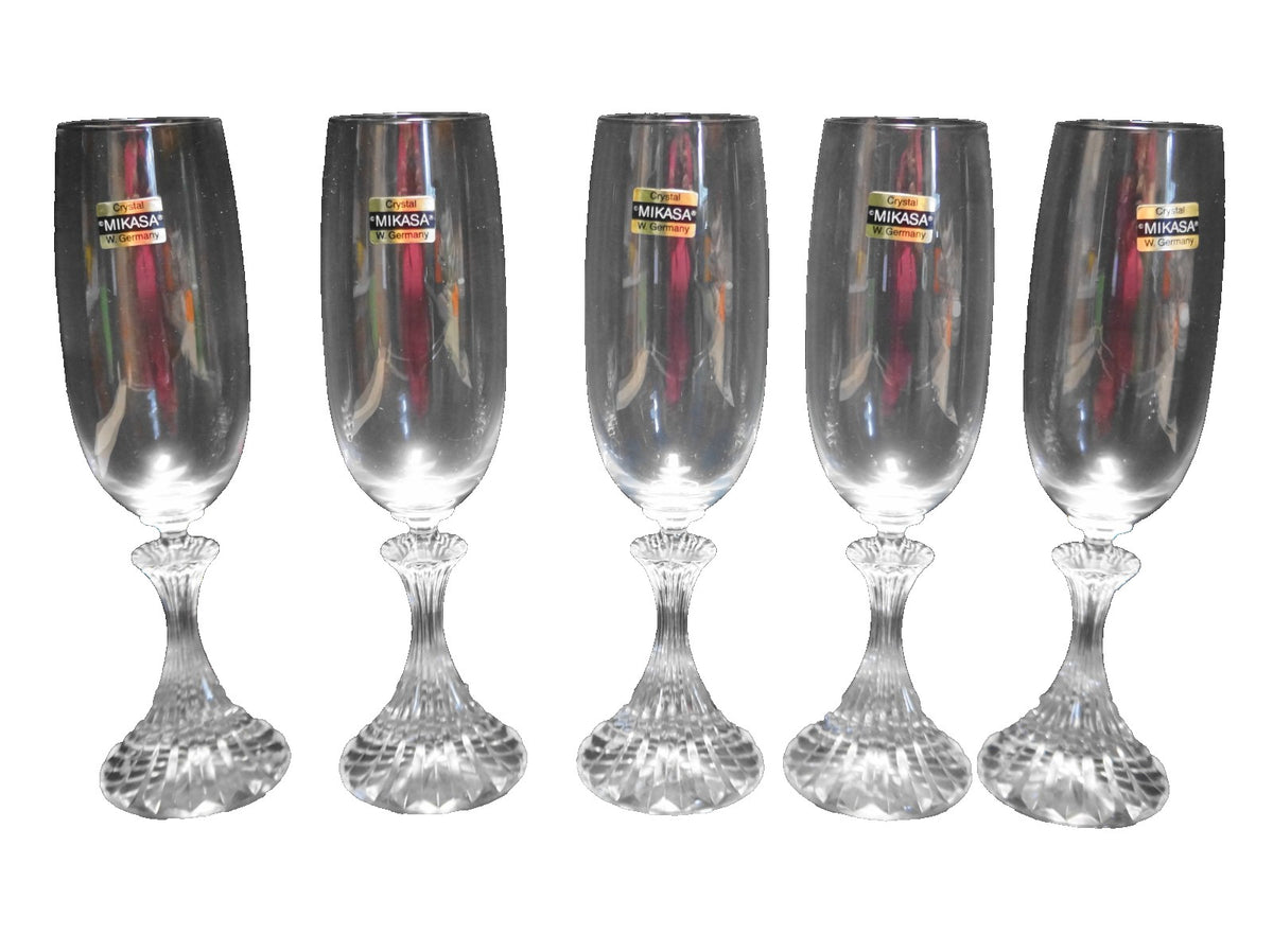 Mikasa The Ritz 8 1/2" Champagnes Set of 5