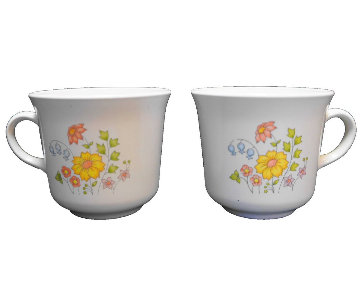Corning Corelle Meadow Cups Pair