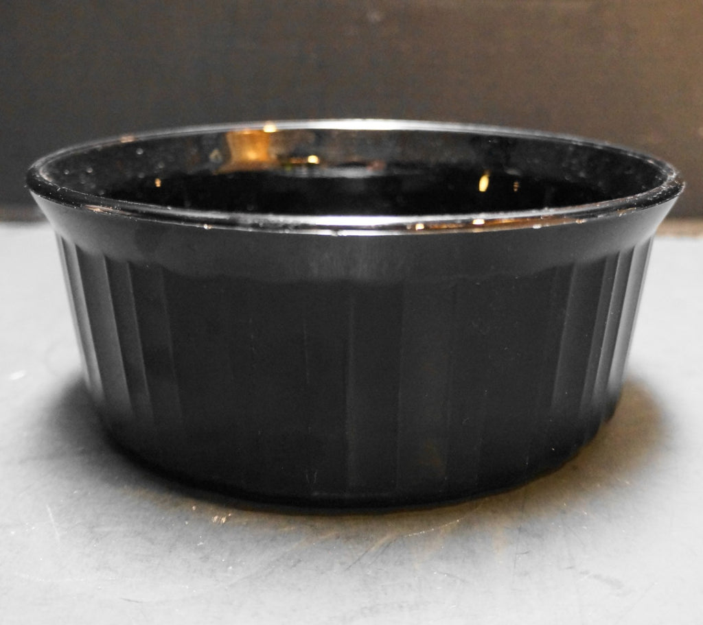Corning Classic Black F-5-B Round Casserole 1.5 Qt 1.5L No Lid
