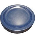Dallas Ware Cafe Blue Speckled Dinner Plates Set of 5 PMC