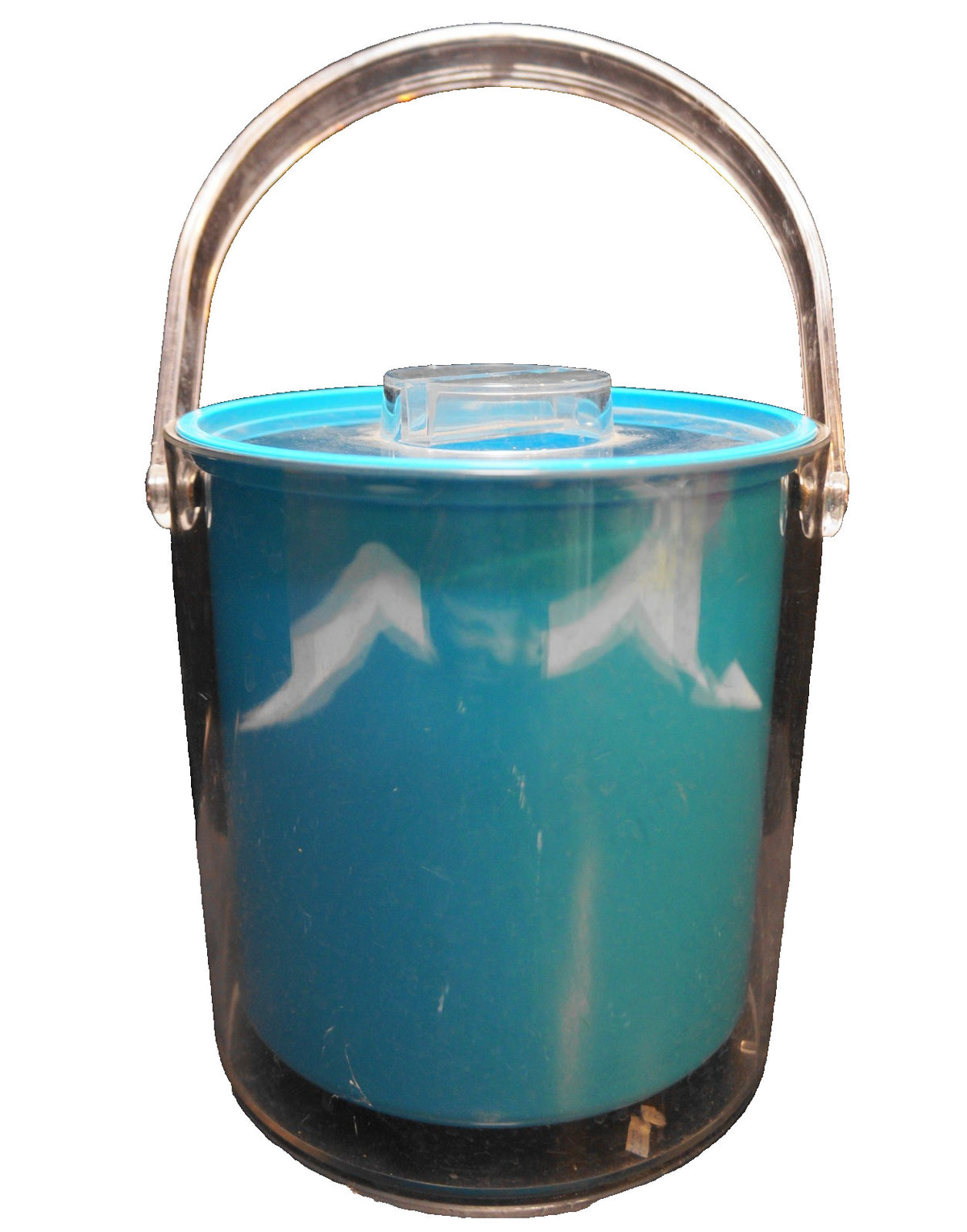 Martha Stewart Living Kmart Acrylic Ice Bucket Clear Blue