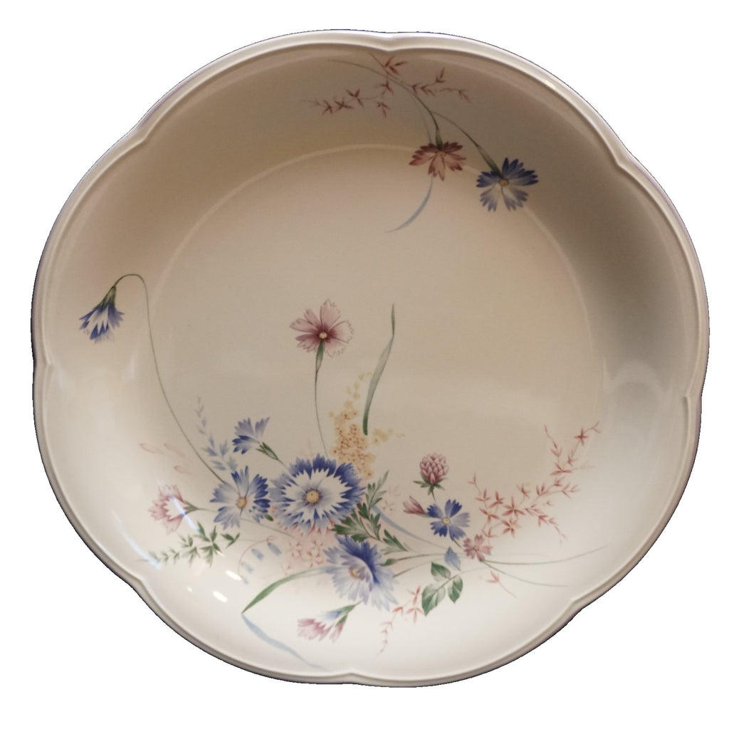 Mikasa Rondo Stephanie Chop Plate Round Platter Wildflowers