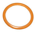 Peach Lucite Translucent Bangle Spacer Bracelet