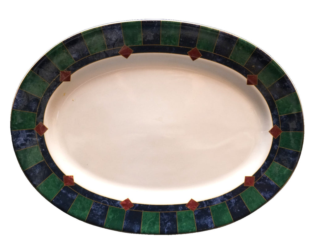 Pfaltzgraff Amalfi Classic Oval Platter 12 1/4"