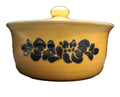 Pfaltzgraff Folk Art 2 Qt Casserole Round With Lid Chip on Base