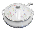 BIA Cordon Bleu Trellis Scalloped Flowers Butterflies Soup Tureen