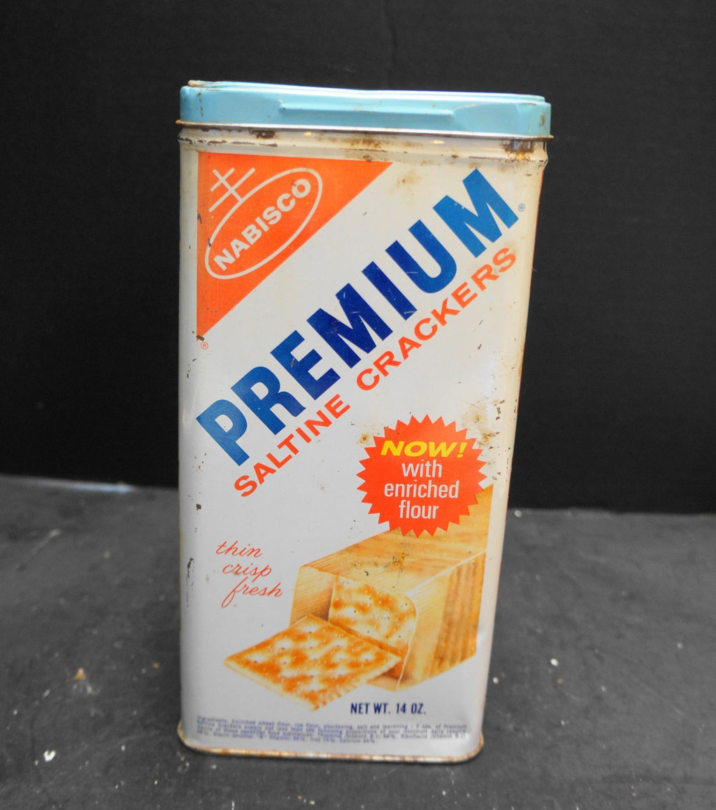 Premium Saltines Nabisco Tin 1969