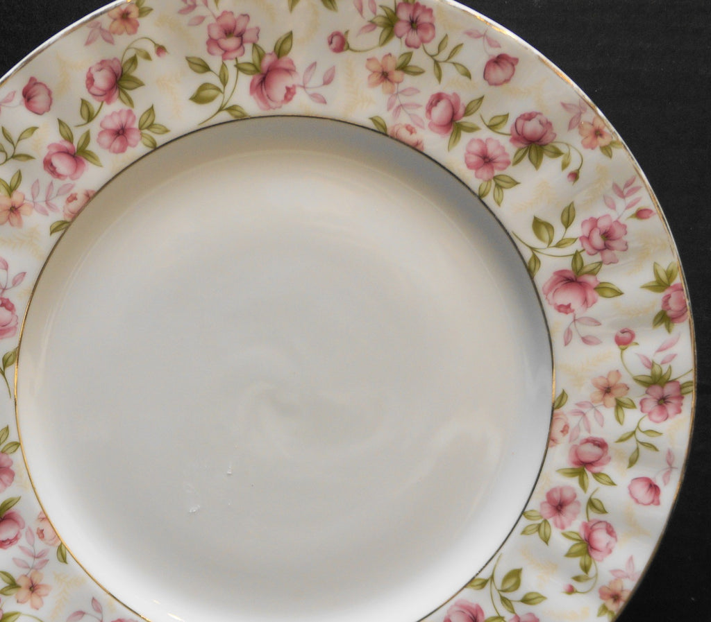 Gorham Forever Roses Dinner Plate 11 IN Porcelain Bone China