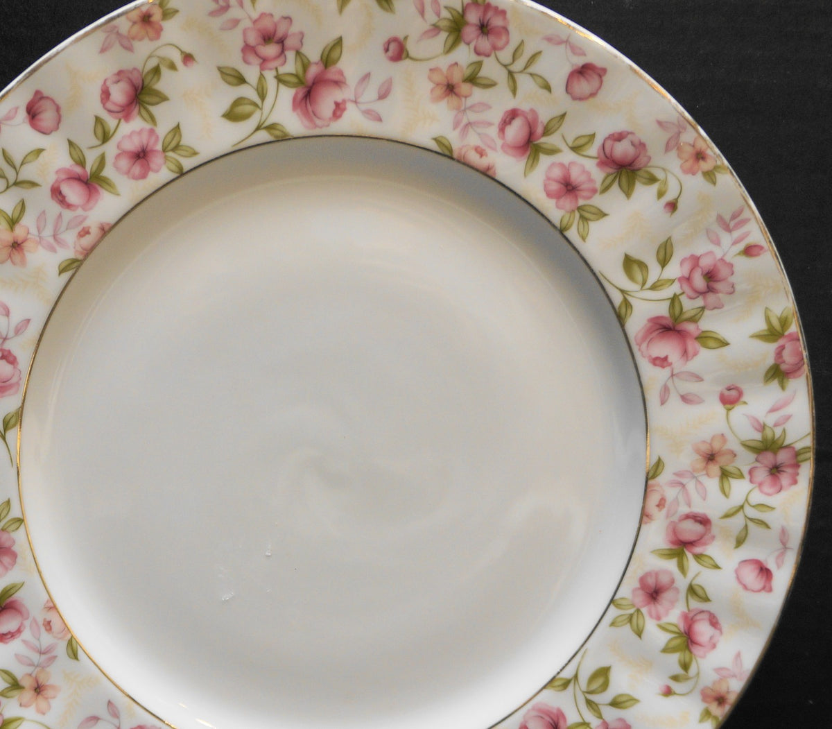 Gorham Forever Roses Dinner Plate 11 IN Porcelain Bone China