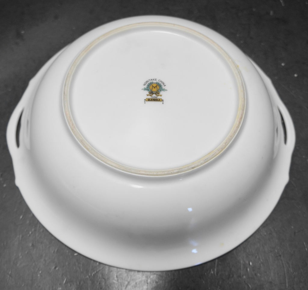 Noritake Glendola Open Round Vegetable Bowl With Handles