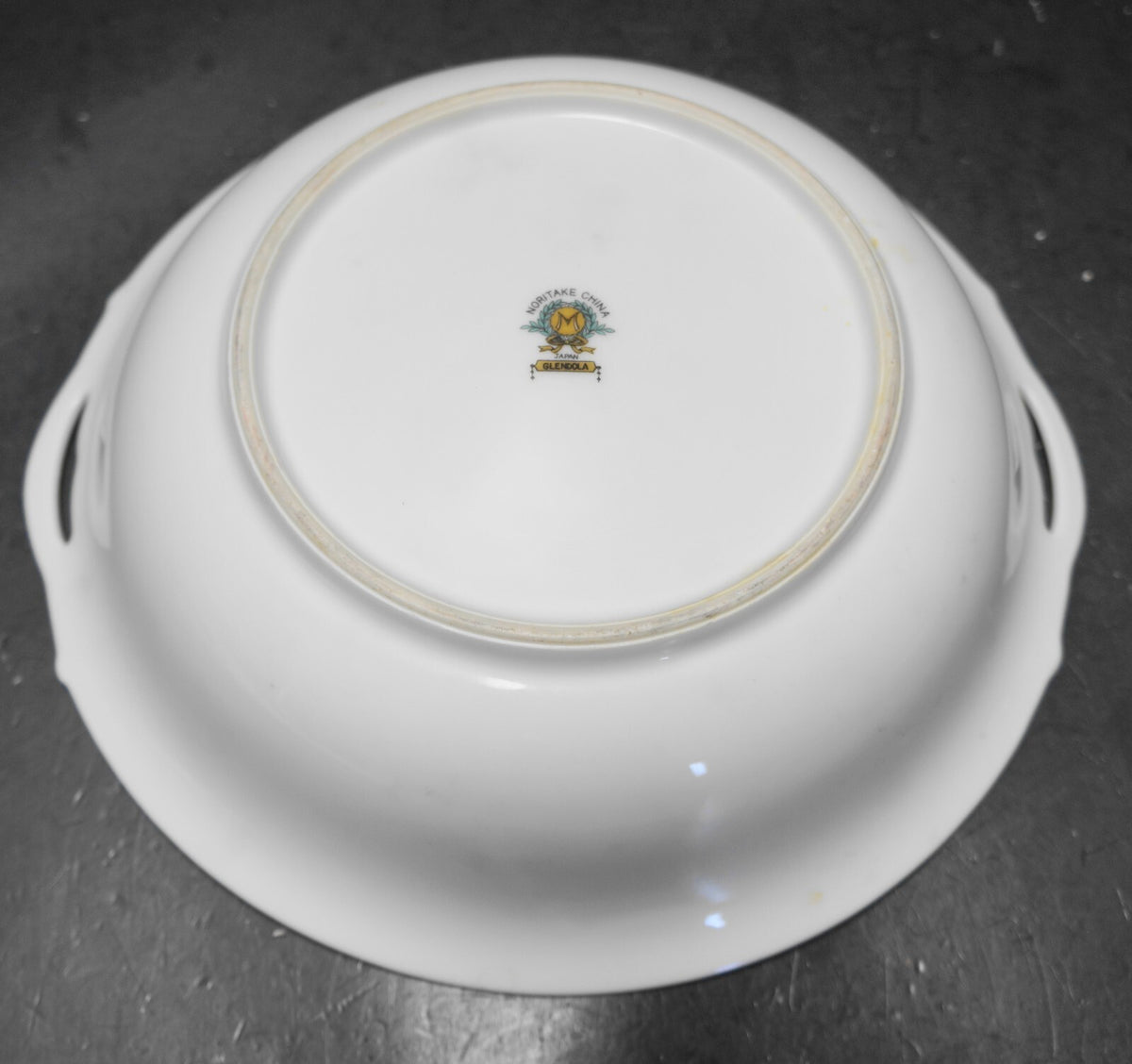Noritake Glendola Open Round Vegetable Bowl With Handles
