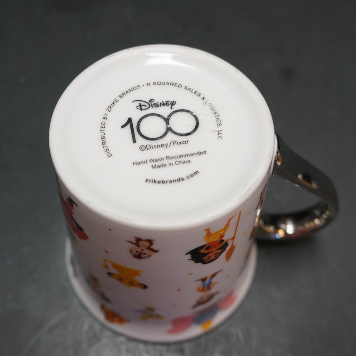 Disney Pixar 100 Multi-character Ceramic Mug Genuine Zrike Beautiful Porcelain