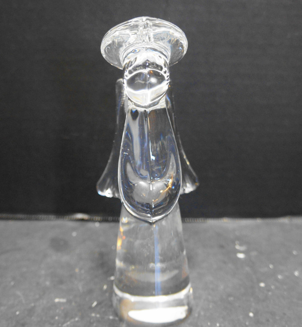 Toscany Lead Crystal Angel Figurine 7 IN Japan