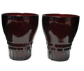 Anchor Hocking Royal Ruby Windsor 10 Oz Tumblers Pair