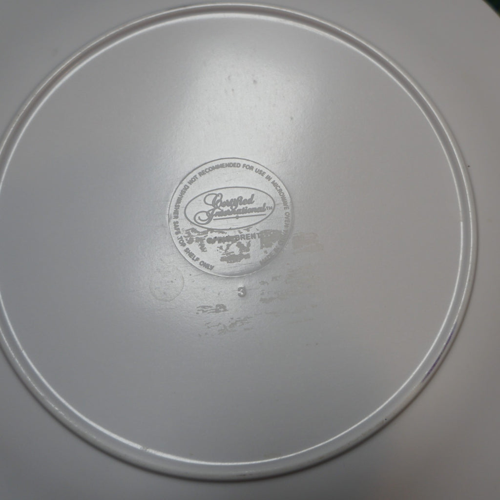 Certified International Flamingo Melamine Square Plates Pair 8 1/4 IN