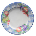 American Atelier Gingham Harvest Dinner Plate 10 1/2 IN