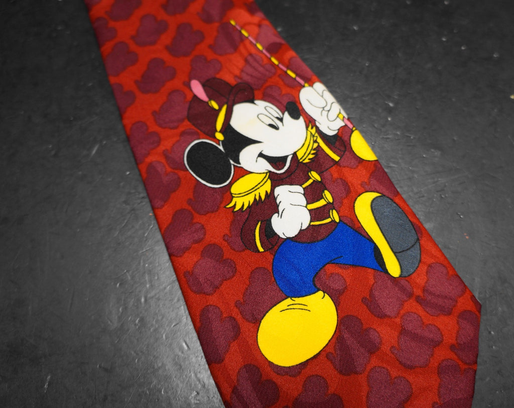 Mickey Mouse Drum Major Marching Band Balancine Tie