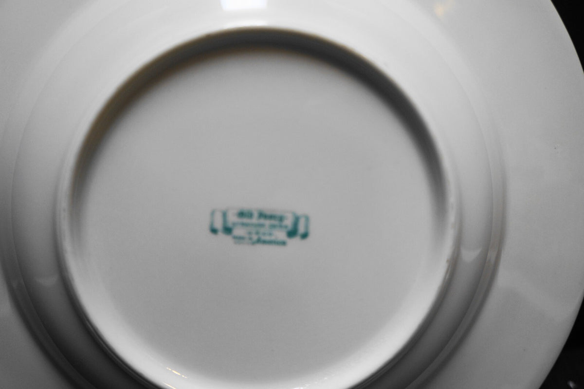 Syracuse Old Ivory Coventry Rimmed Soup Bowl Floral