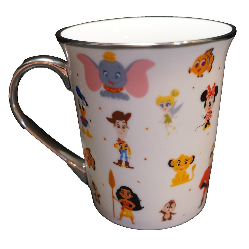 Disney Pixar 100 Multi-character Ceramic Mug Genuine Zrike Beautiful Porcelain