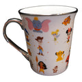 Disney Pixar 100 Multi-character Ceramic Mug Genuine Zrike Beautiful Porcelain