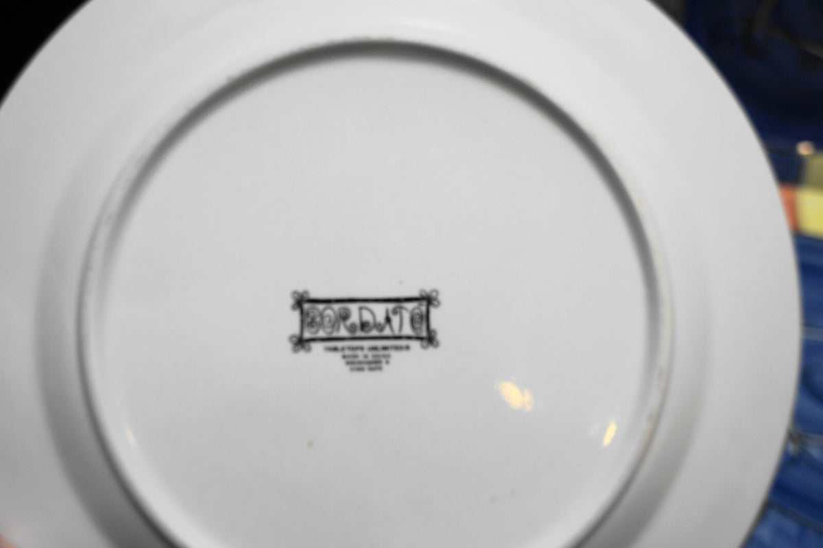Tabletops Unlimited Bordato Dinner Plates Set of 4