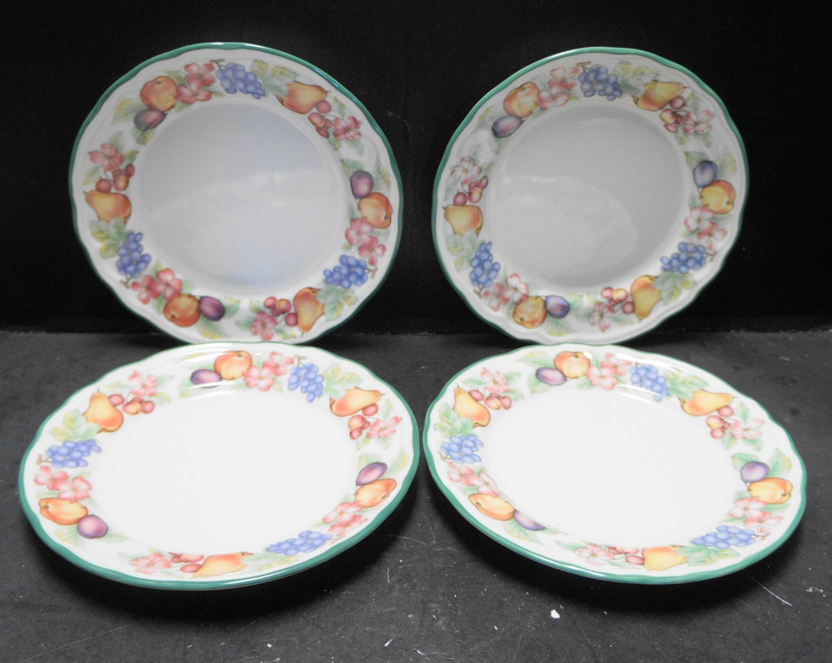 Epoch Market Day Noritake Salad Plates 7 3/4" Set of 4