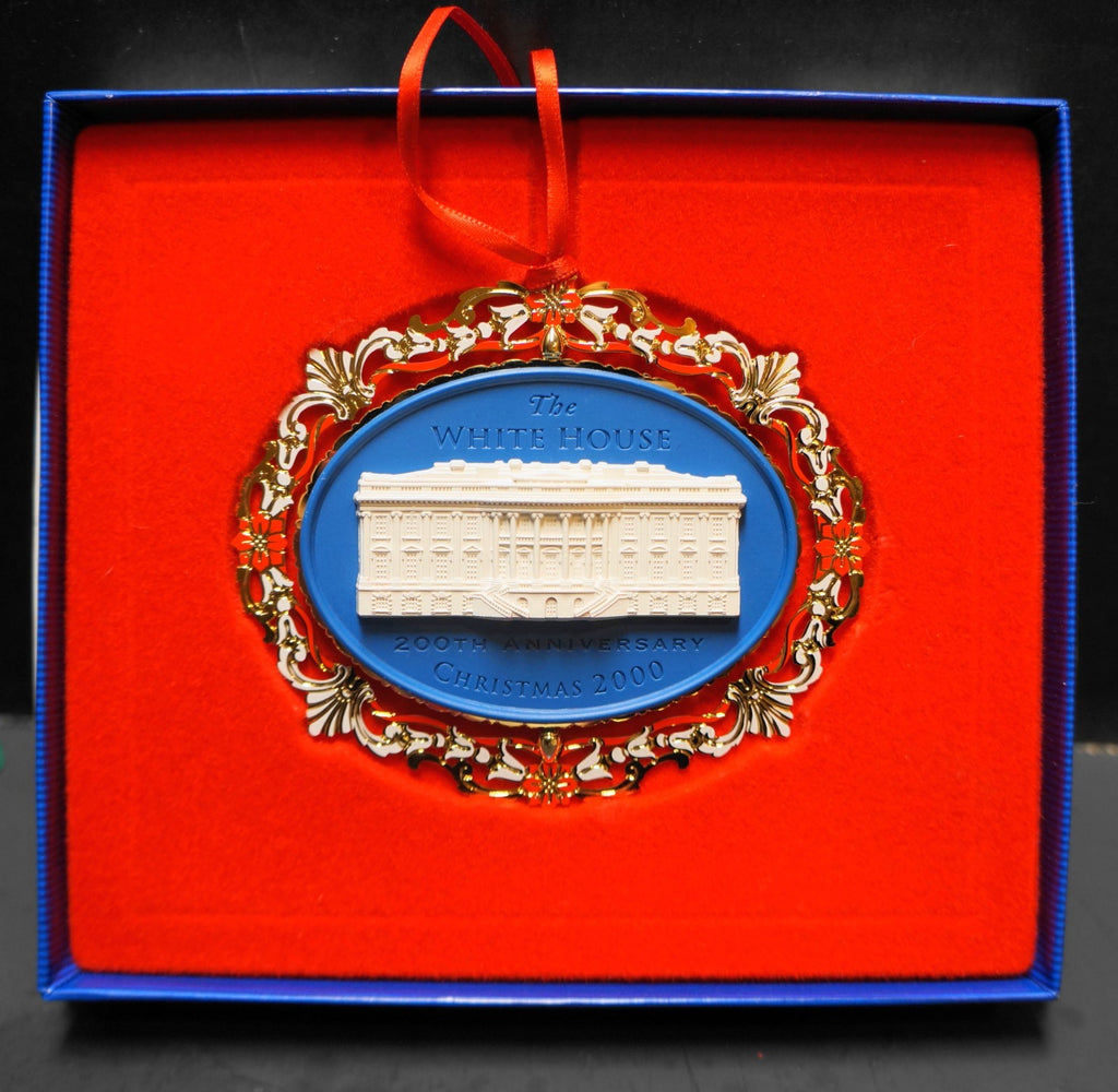 White House Historical Association Christmas Ornament 2000 200th Anniversary