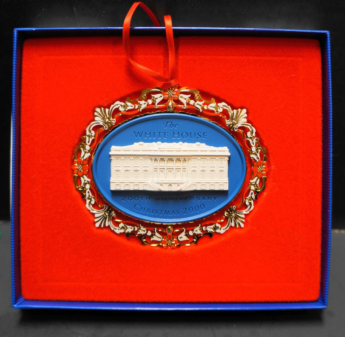 White House Historical Association Christmas Ornament 2000 200th Anniversary