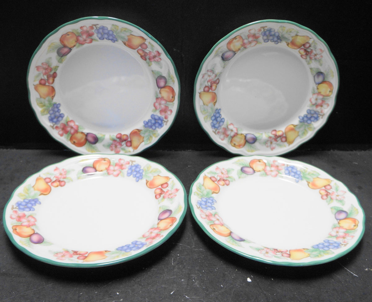 Epoch Market Day Noritake Salad Plates 7 3/4" Set of 4