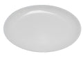 Luminarc Diwali Oval Platter 13" Cristal D'Arques Durand France White Milk Glass