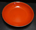 Red Black Enamel Saute Pan Handles 10 5/8 IN Yugoslavia