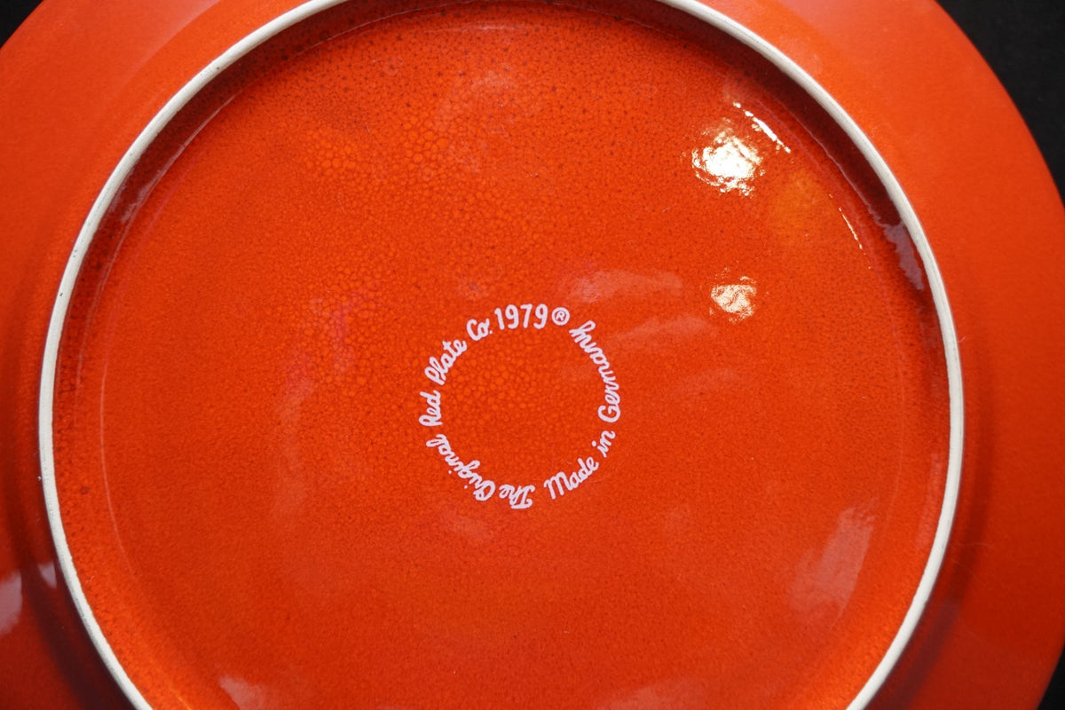 Waechtersbach Red You Are Special Today Ceramic Plate 1979