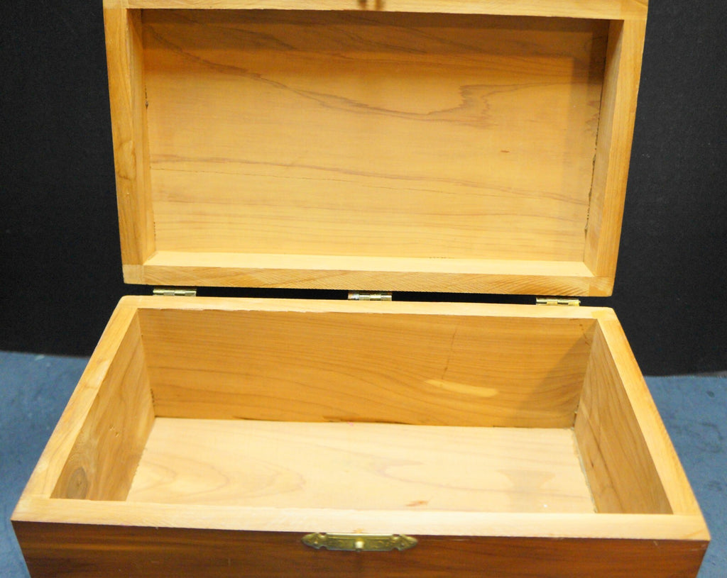 Cedar Chest Dresser Box Handmade Unsigned