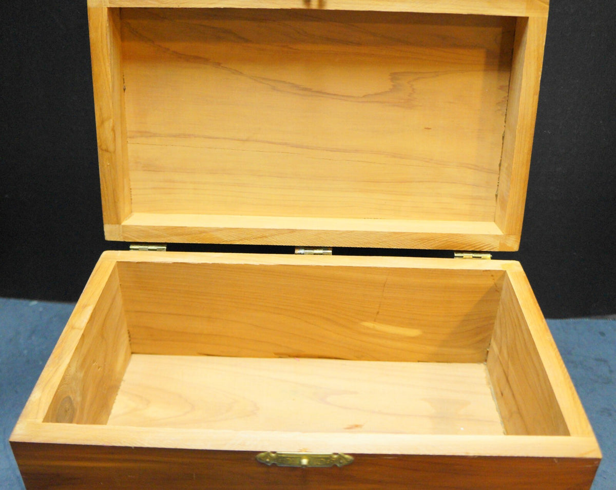 Cedar Chest Dresser Box Handmade Unsigned