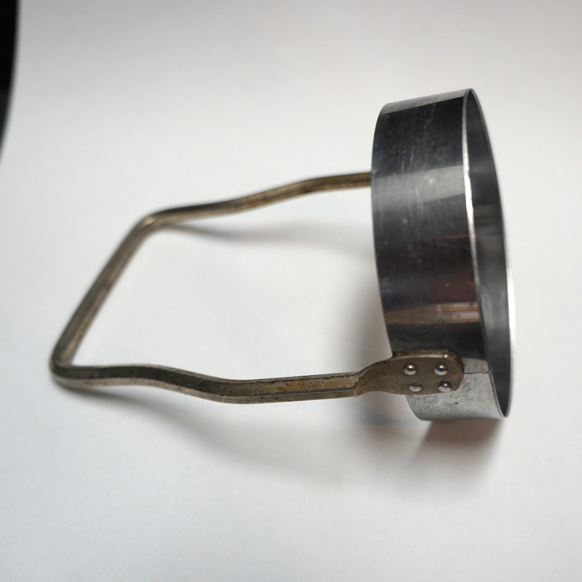 Kwik Kut Steel Biscuit Cutter Top Handle Round Smooth