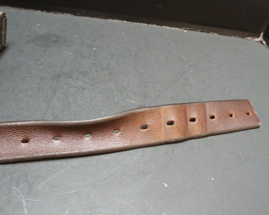 Levis Brown Leather Work Belt Size L 38-40