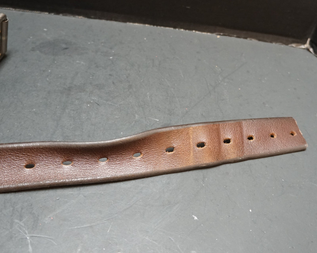 Levis Brown Leather Work Belt Size L 38-40
