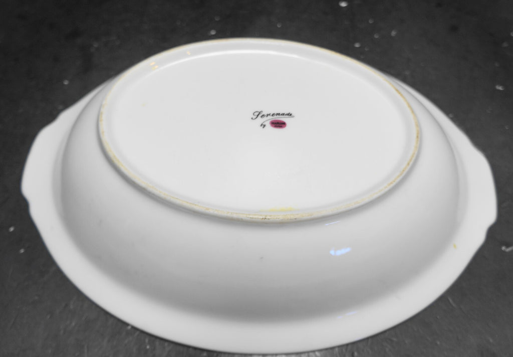 Narumi Japan Serenade Oval Vegetable Serving Bowl
