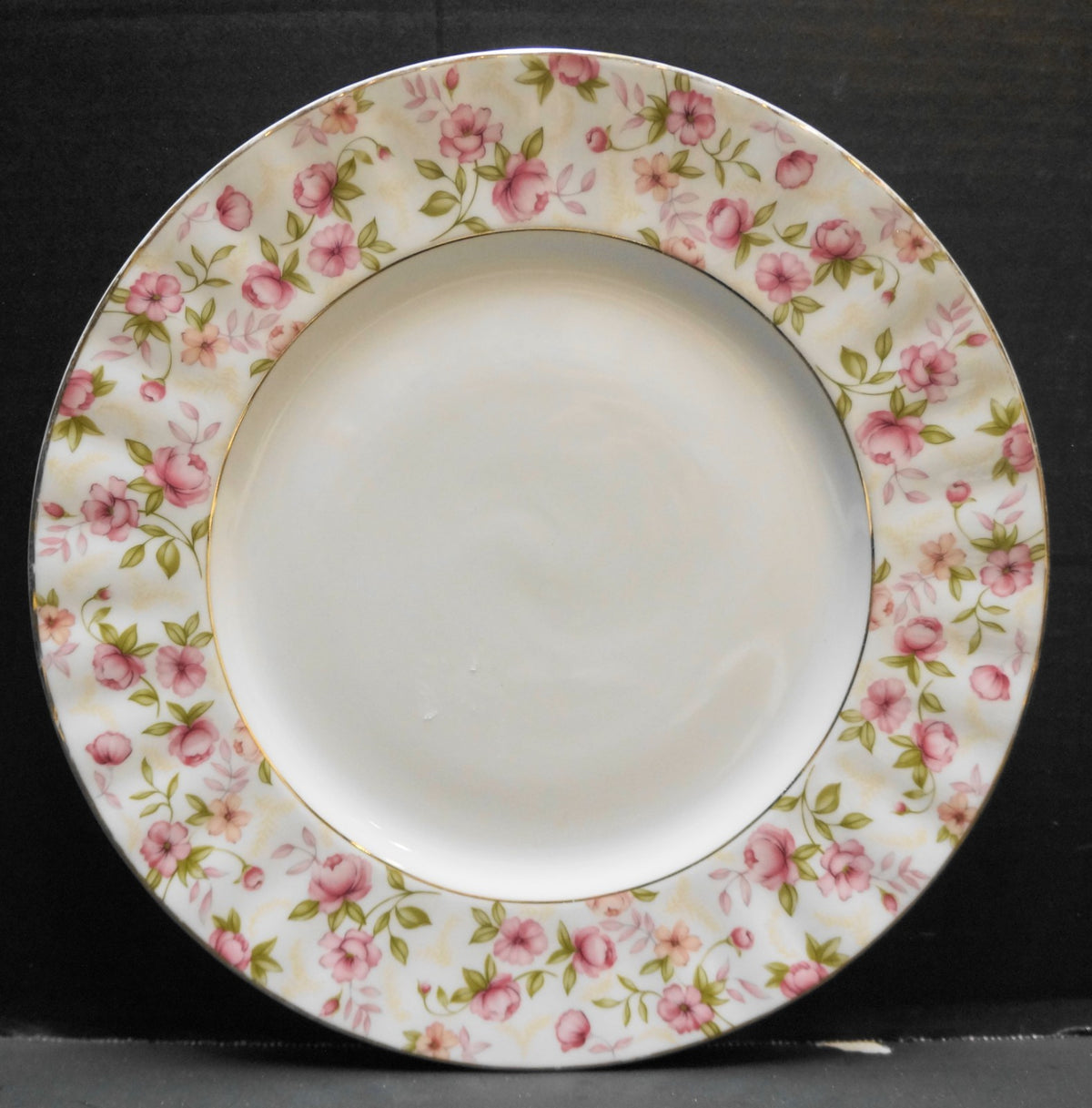 Gorham Forever Roses Dinner Plate 11 IN Porcelain Bone China
