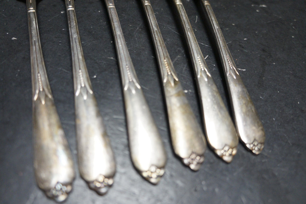 Rogers Bros International Silver Silverplate Inspiration Forks Set of 6