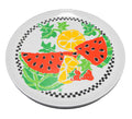 Cheryl Ann Leahy Designs Watermelon Fruit Melamine Plates Set of 5