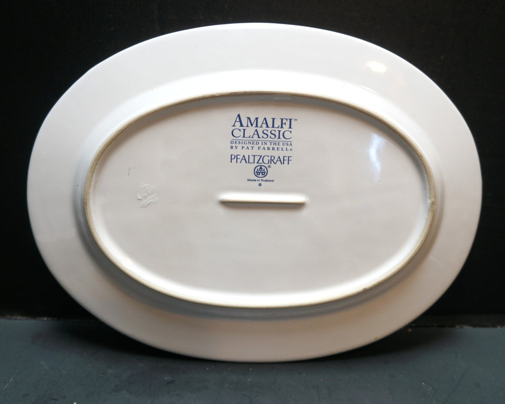 Pfaltzgraff Amalfi Classic Oval Platter 12 1/4"